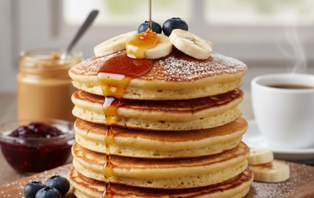 Pankek nasıl yapılır? İşte puf puf kabaran pankek tarifi